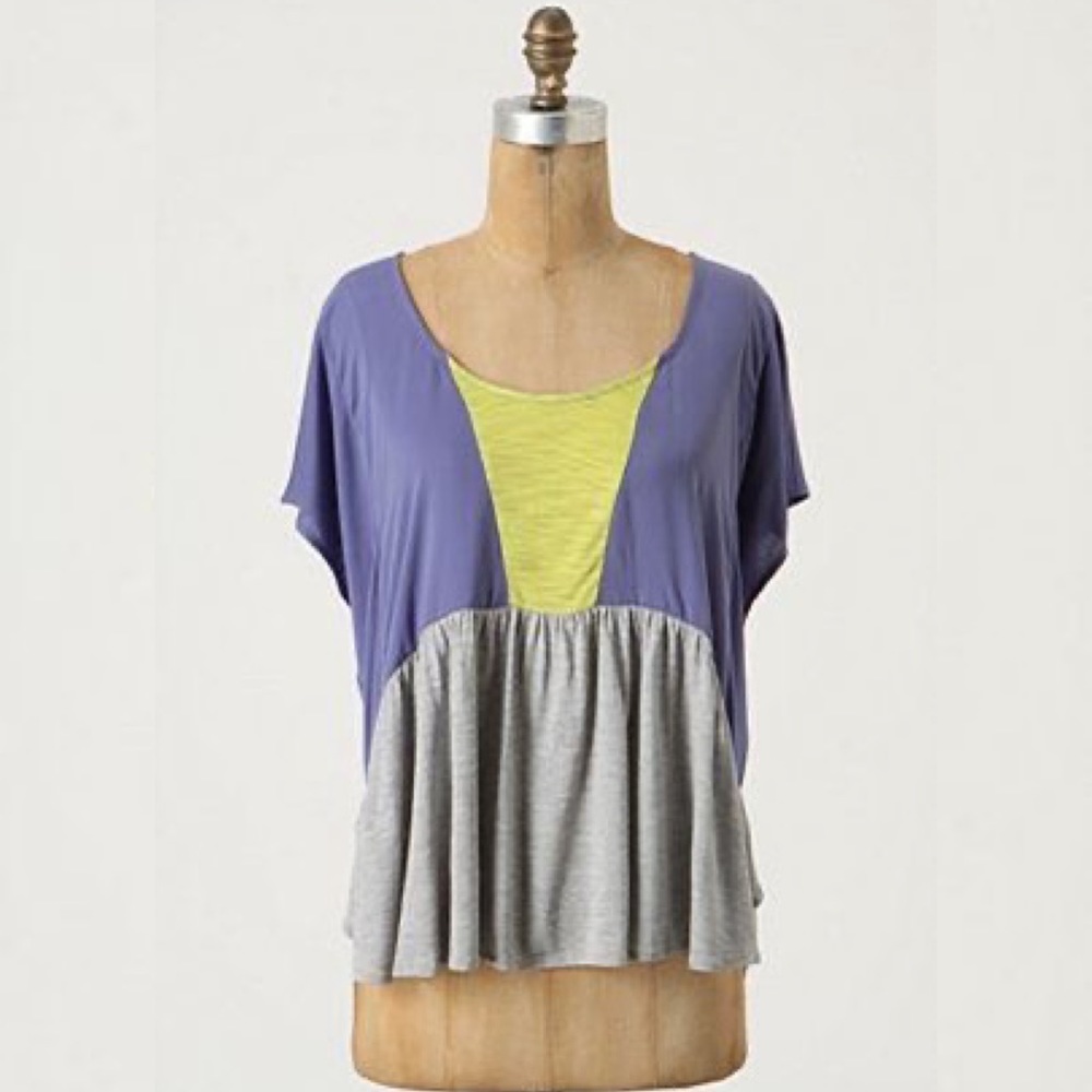 Anthropologie The Addison Story Laissez Faire Flowy Top XS